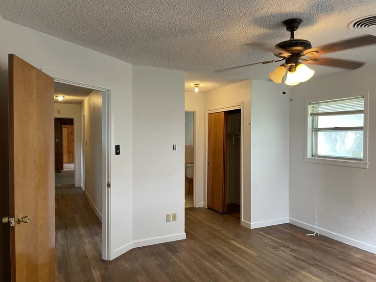Interior walls and white trim